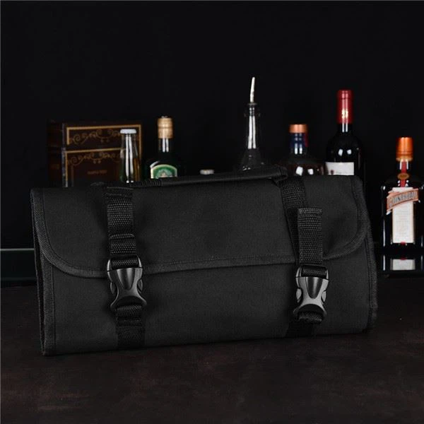 Black Portable Bar Tool Kit Bag