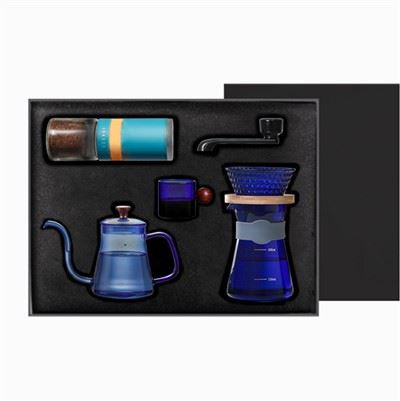 KLP - CS-4pc-003 - Blue Coffee Tool Set