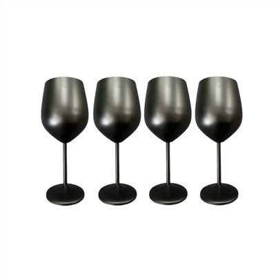 KLP - WS-4pc-004 - 4 pcs Elegant Spray Paint Goblets